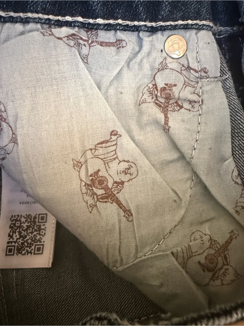 True Religion wash denim